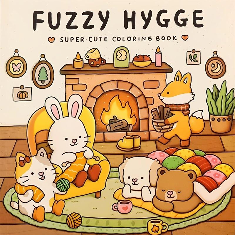 Food Y Snacks Coloring Book - Buku Mewarnai Dewasa FUZZY HYGGE -