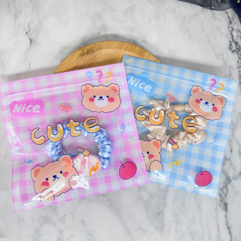 Food Like Snacks - 24 Buah Tas Penyimpanan Hadiah Kartun