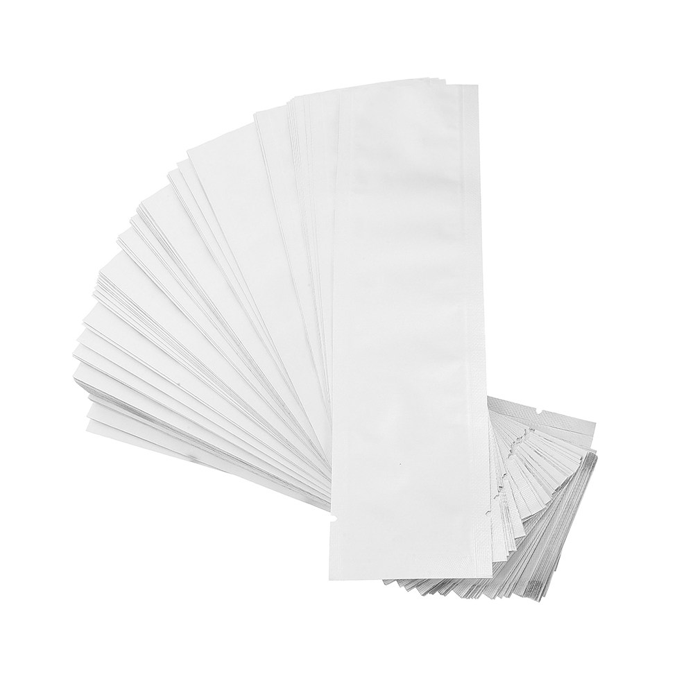 Food Protein Snacks - 100Pcs Kantong Segel Panas Aluminium Foil