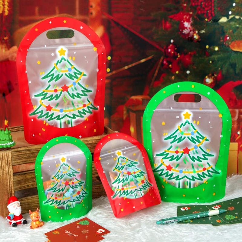 Food Like Snacks - 100 Buah Tas Kemasan Camilan Natal