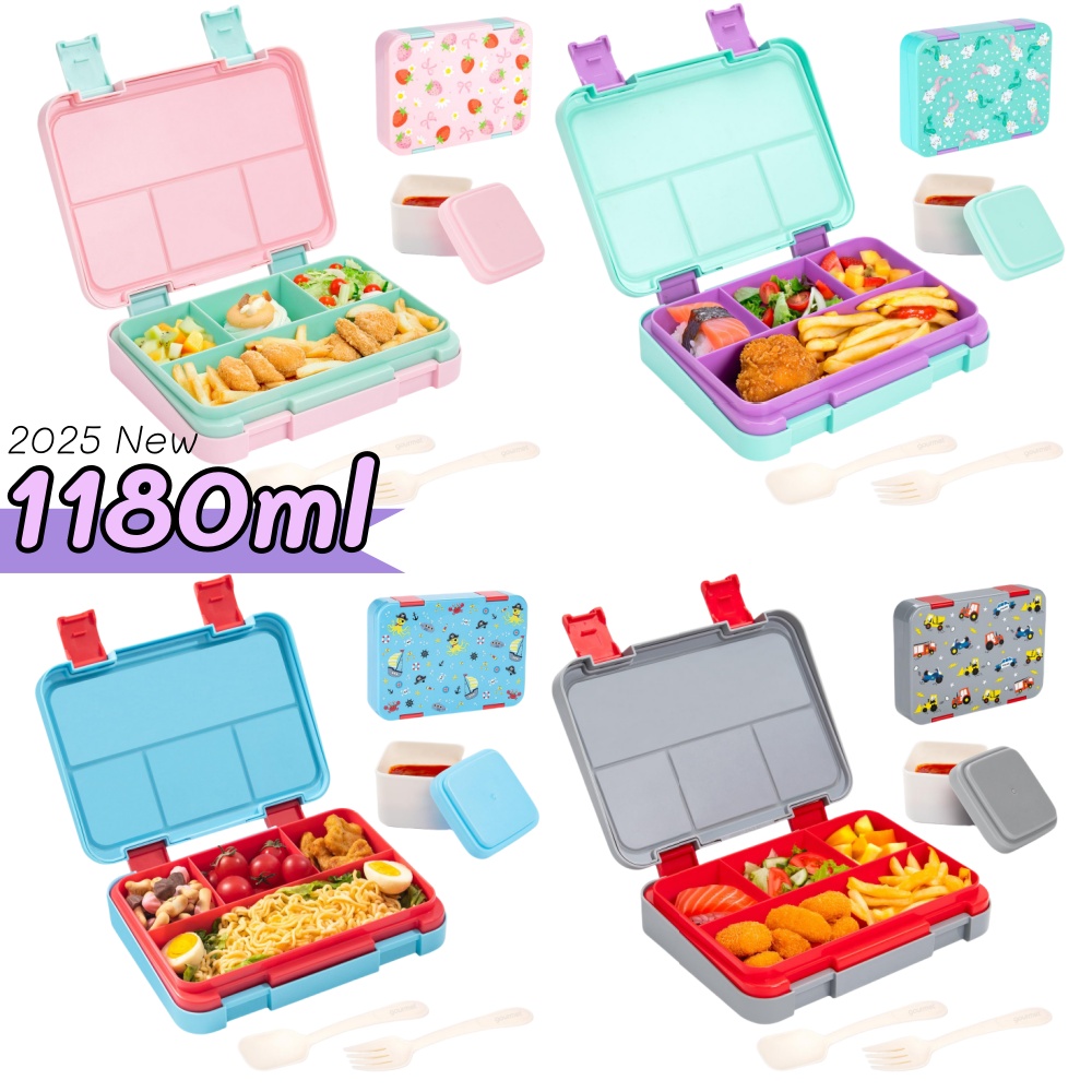 Food Snacks For Picnic - 40Oz Set Kotak Makan Siang Bento