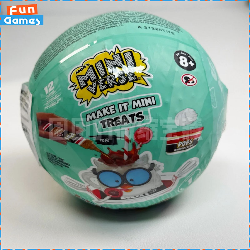 Food Snacks Brands - Mainan Bola Misteri Mini MGA Miniverse,