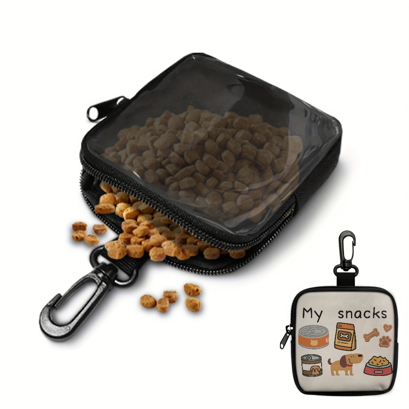 Kantong Makanan Anjing Portabe - Food Snacks For Camping ulasan dan harga