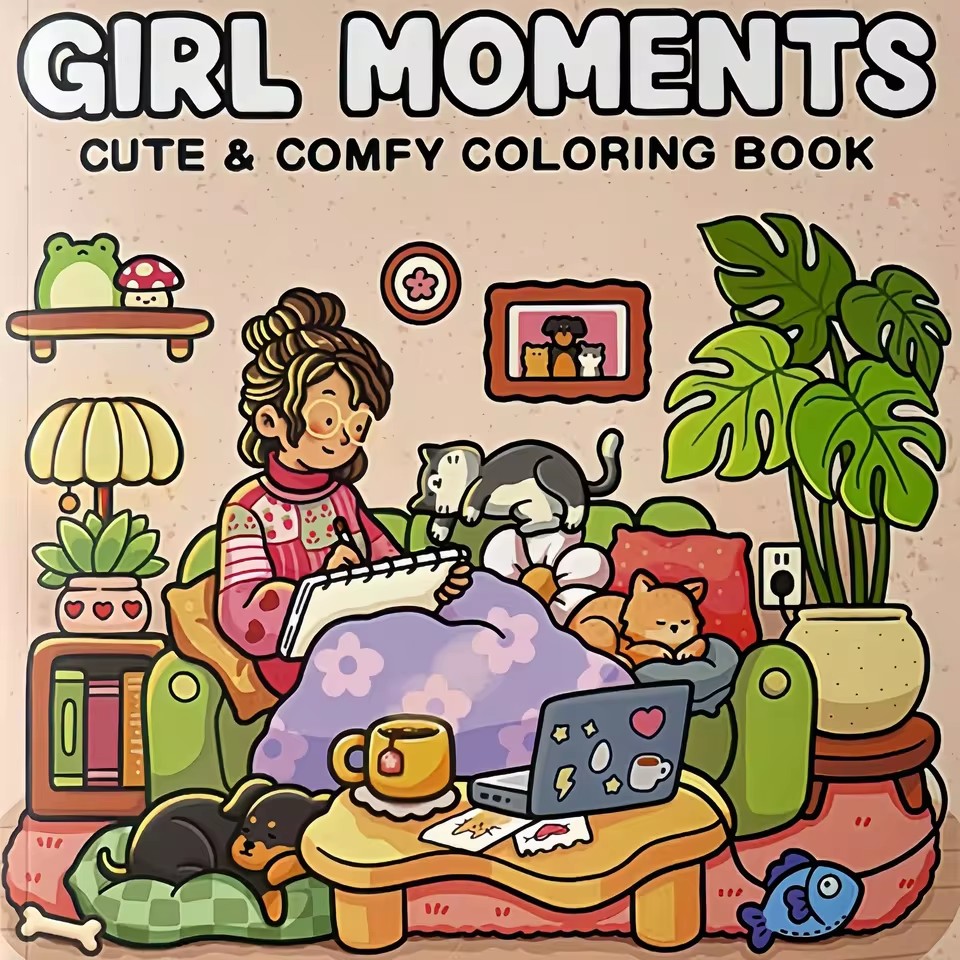 Buku Mewarnai yang Menenangkan - Food Y Snacks Coloring Book ulasan dan harga