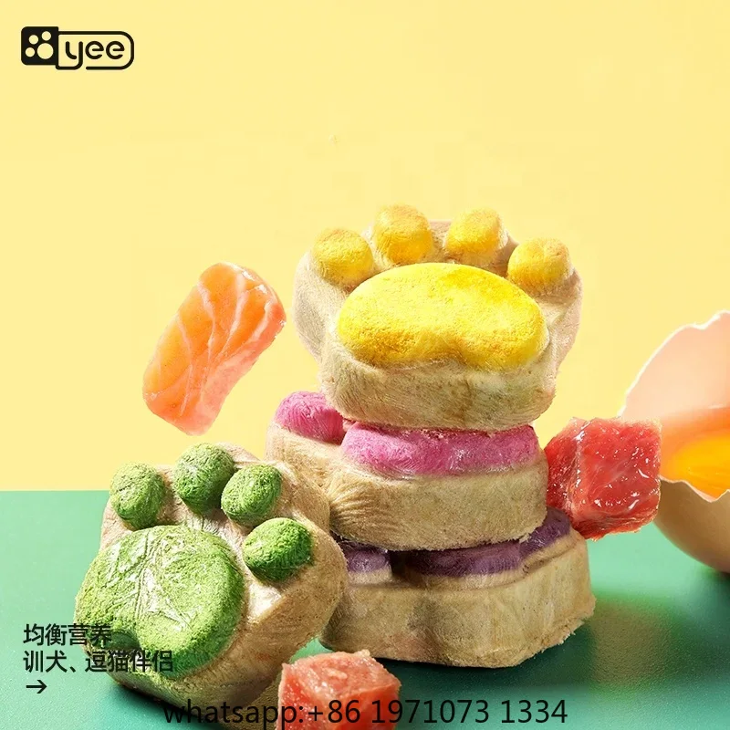 Camilan Kucing Beku Kering Tin - Food Protein Snacks ulasan dan harga