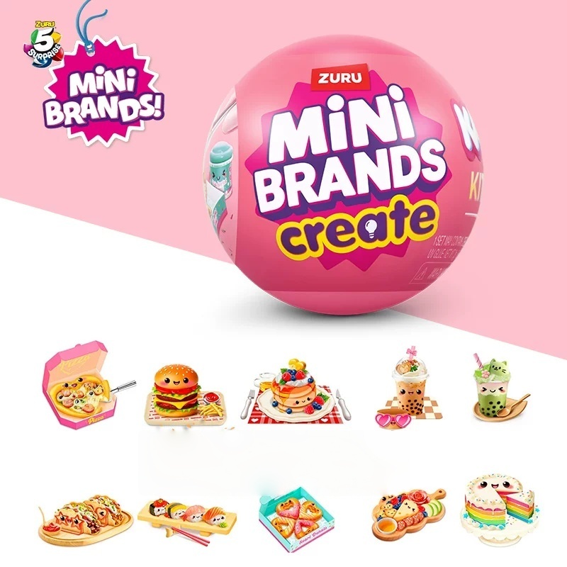 Zuru Mini Brands Create Disney - Food Snacks Brands ulasan dan harga