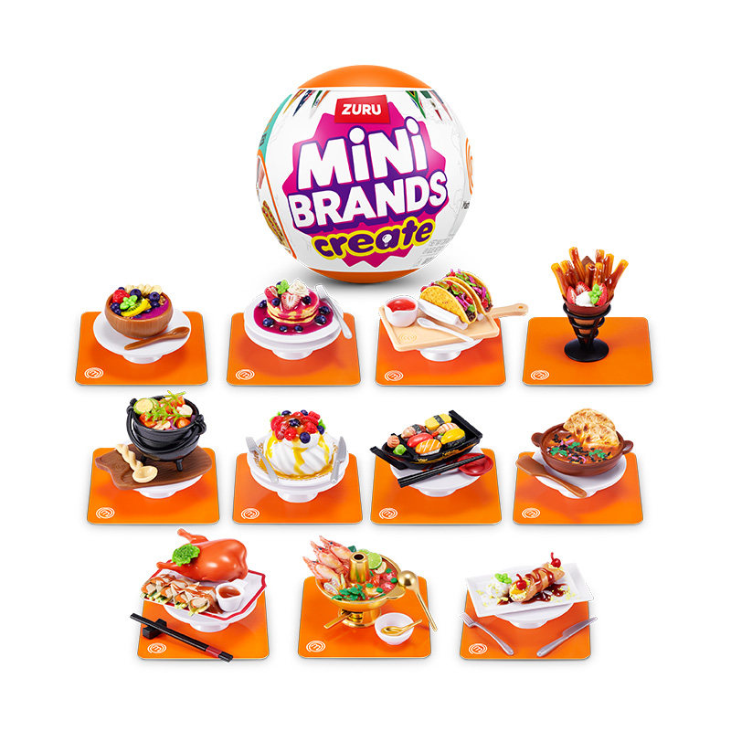 Zuru Mini Brands Create Disney - Food Snacks Brands ulasan dan harga