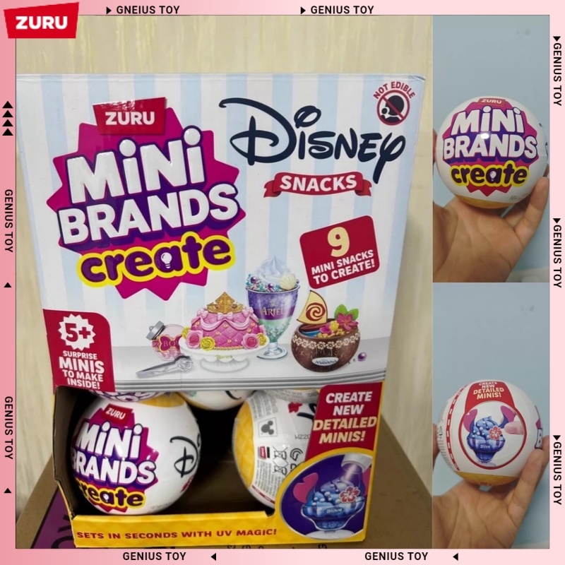 ZURU Mini Brands Membuat Seri  - Food Snacks Brands ulasan dan harga