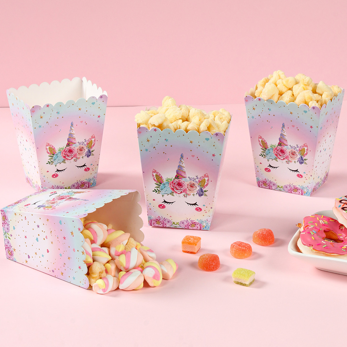 8 buah kertas karton permen ko - Food Snacks For Kids Party ulasan dan harga