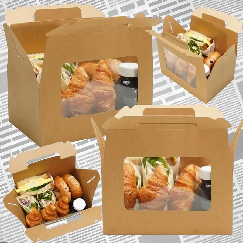 Kotak hadiah transparan 10/30  - Food Like Snacks ulasan dan harga