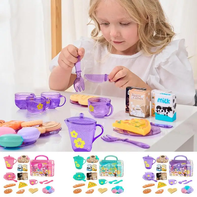 Set Teh Mainan untuk Gadis Kec - Food Snacks For Kids Party ulasan dan harga