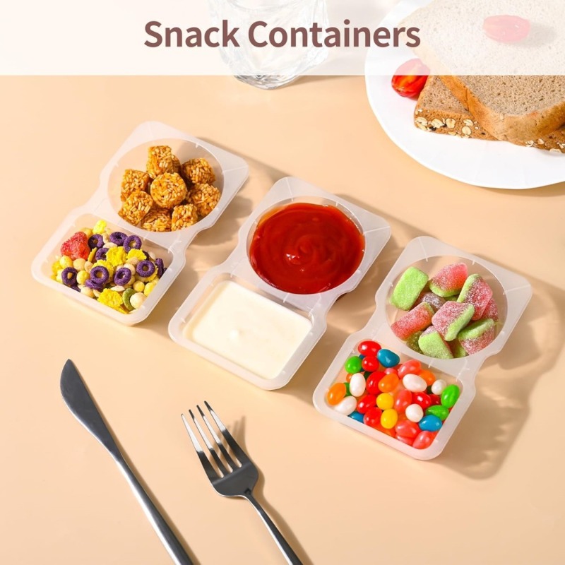 5/10/20/40 Buah Wadah Bumbu Ko - Food Snacks For Picnic ulasan dan harga